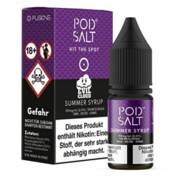 Pod Salt - Fusion Summer Syrup 10ml - 20 mg