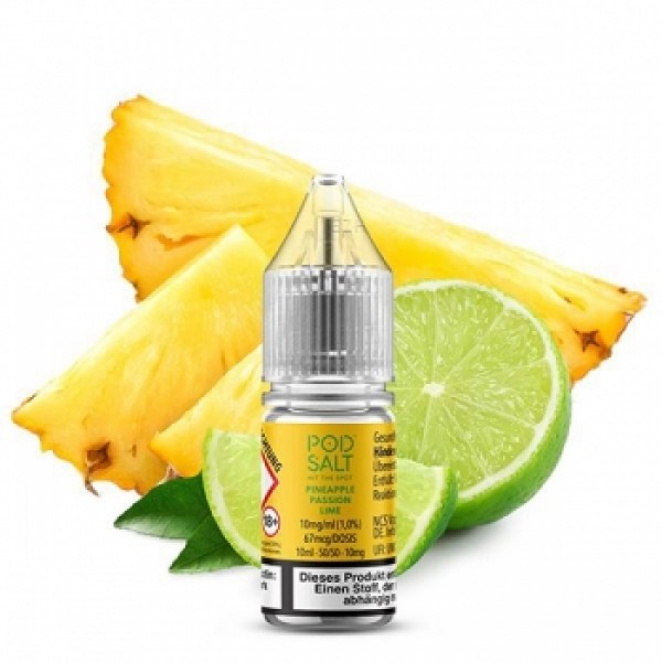 Pod Salt - Pineapple Passion Lime 10 ml - 20 mg