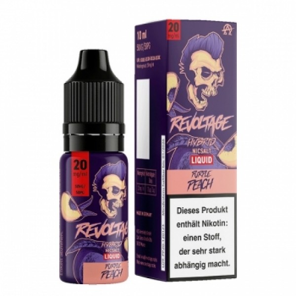 Revoltage Purple Peach Nikotinsalz Liquid 10ml - 20mg