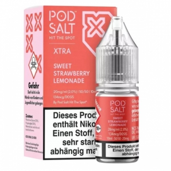 Pod Salt - Sweet Strawberry Lemonade 10 ml