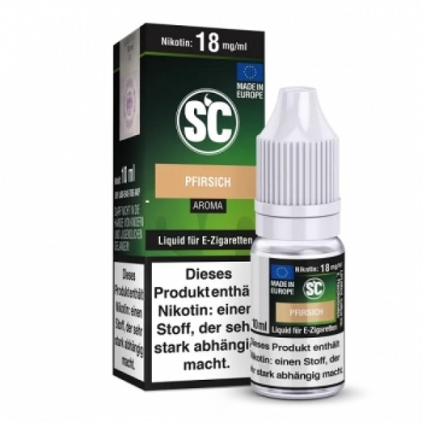 SC Liquids - Pfirsich - Liquid 10ml