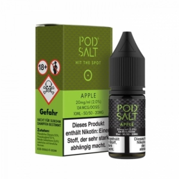 Pod Salt - Apple 10 ml - 20 mg