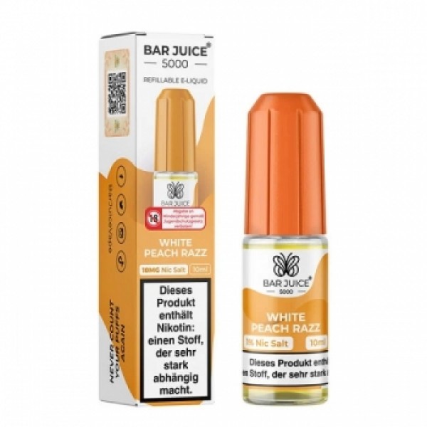 Bar Juice 5000 - White Peach Razz - Nikotinsalz 20mg