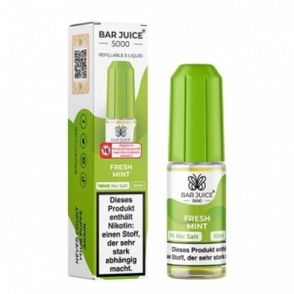 Bar Juice 5000 - Fresh Mint - Nikotinsalz 20mg