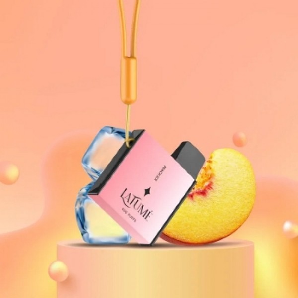 La Fume Cuatro - Peach Ice EINWEG-E-ZIGARETTE 20mg