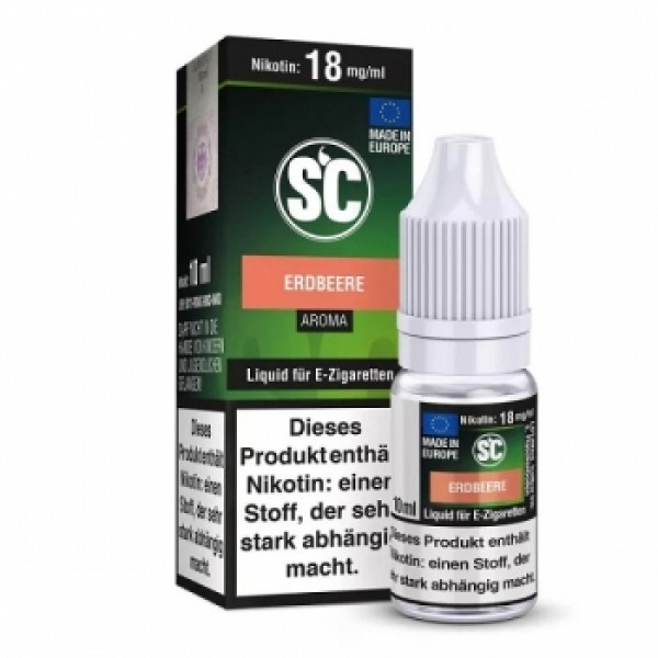 SC Liquids - Erdbeere - Liquid 10ml