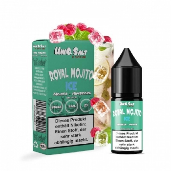 UniQ Salt - Royal Mojito - Nikotinsalz Liquid 10ml​ - 20mg