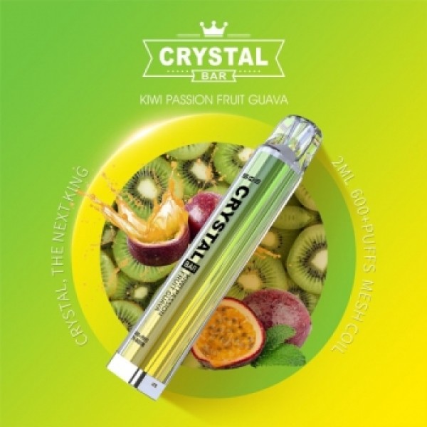 SKE Crystal Bar - Kiwi Passion Fruit Guave - EINWEG E-ZIGARETTE 20mg