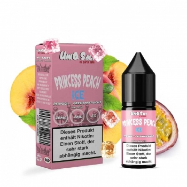 UniQ Salt - Princess Peach - Nikotinsalz Liquid 10ml​ - 20mg