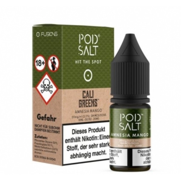 Pod Salt - Fusion Amnesia Mango 10 ml - 20 mg