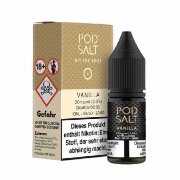 Pod Salt - Vanilla 10ml 20mg