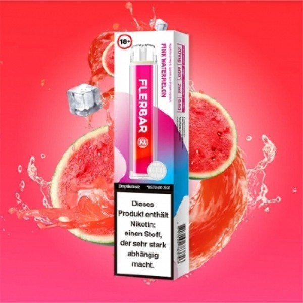 FLERBAR M - Pink Watermelon EINWEG E-ZIGARETTE 20mg