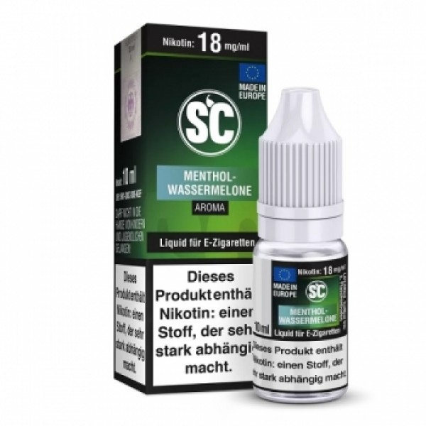 SC Liquids - Menthol Wassermelone - Liquid 10ml