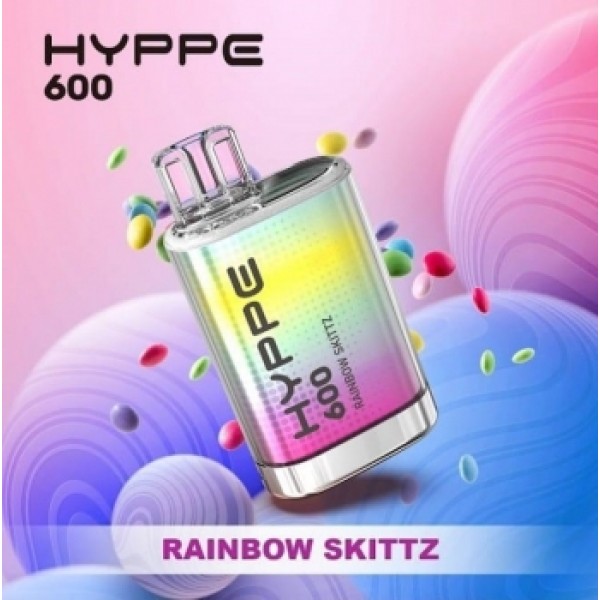 Hyppe DM 600 - Rainbow  Skittz EINWEG-E-ZIGARETTE 20mg