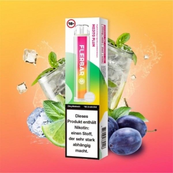 FLERBAR M - Mojito Plum EINWEG E-ZIGARETTE 20mg