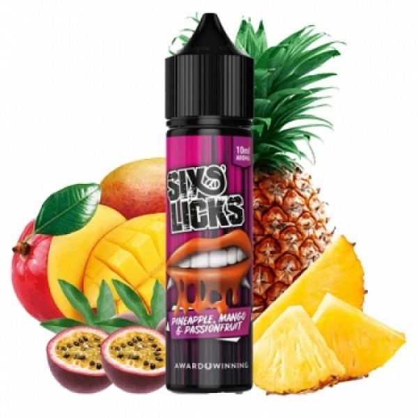 Six Licks - Pineapple Mango Passionsfruch 10 ml