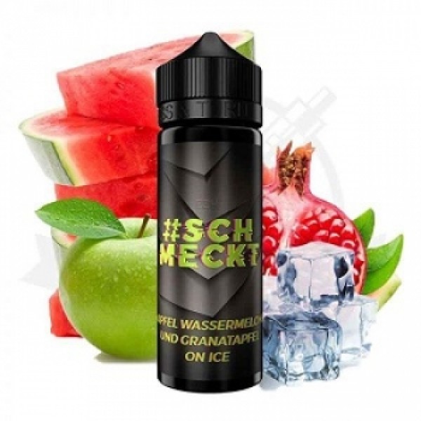 #Schmeckt Apfel,Wassermelone und Granatapfel on Ice Aroma 20ml